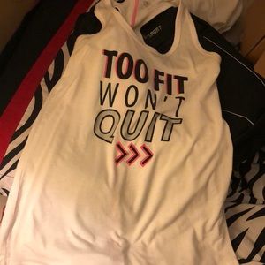Athletic tank top